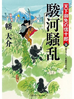cover image of 駿河騒乱　天下御免の信十郎９